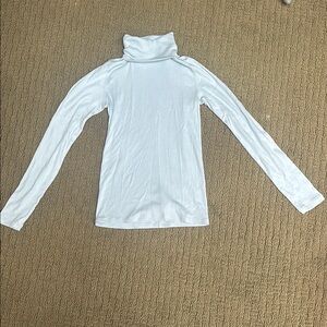 Everlane Light Blue Ribbed Knit Top